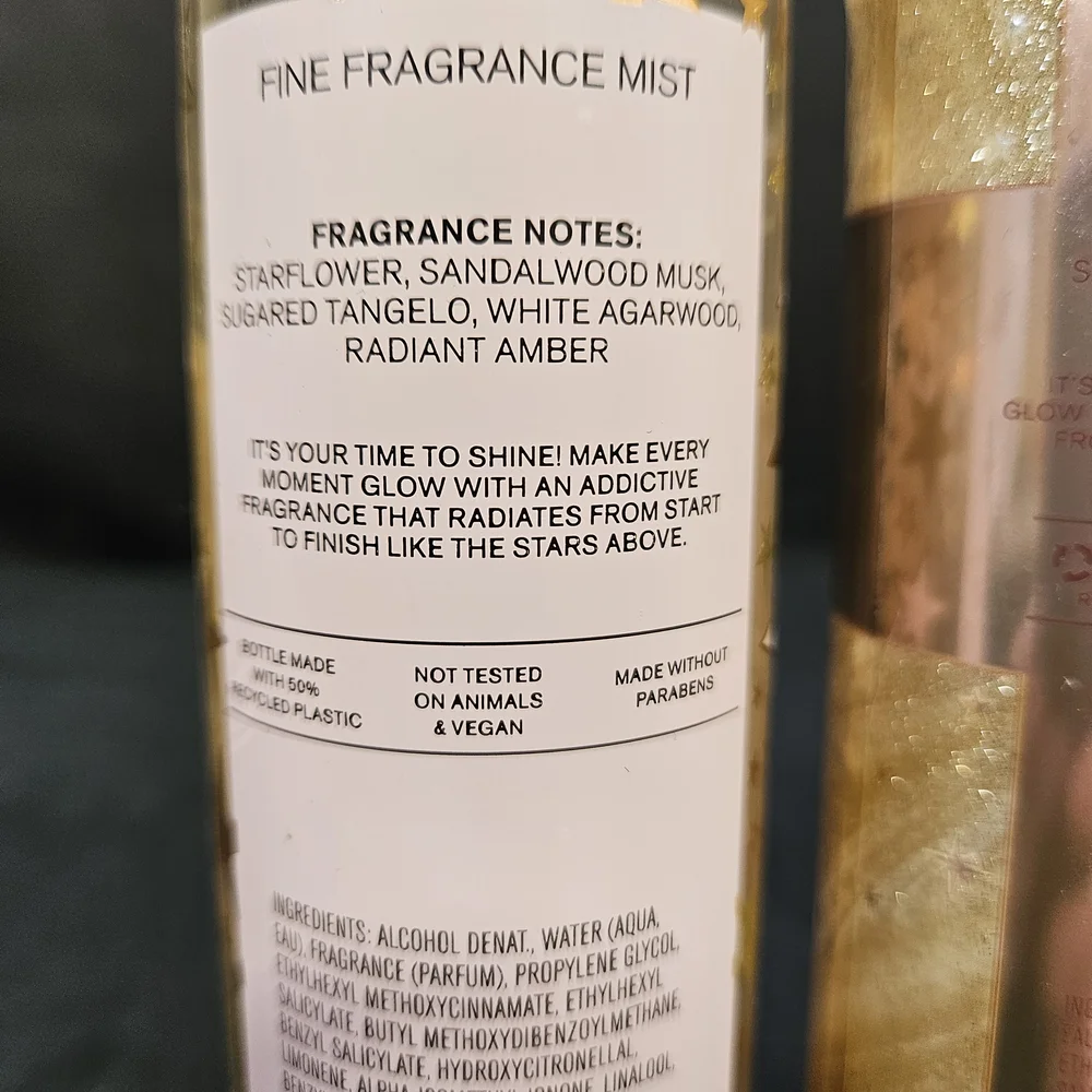 Bath &‎ Body Works In The Stars Fragrance Mist Duo - Gold and Cream